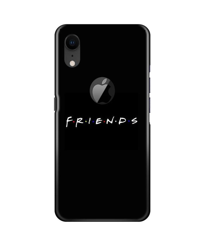 Friends Mobile Back Case for iPhone Xr Logo Cut (Design - 143) Friends Case for iPhone Xr Logo Cut (Design - 143)