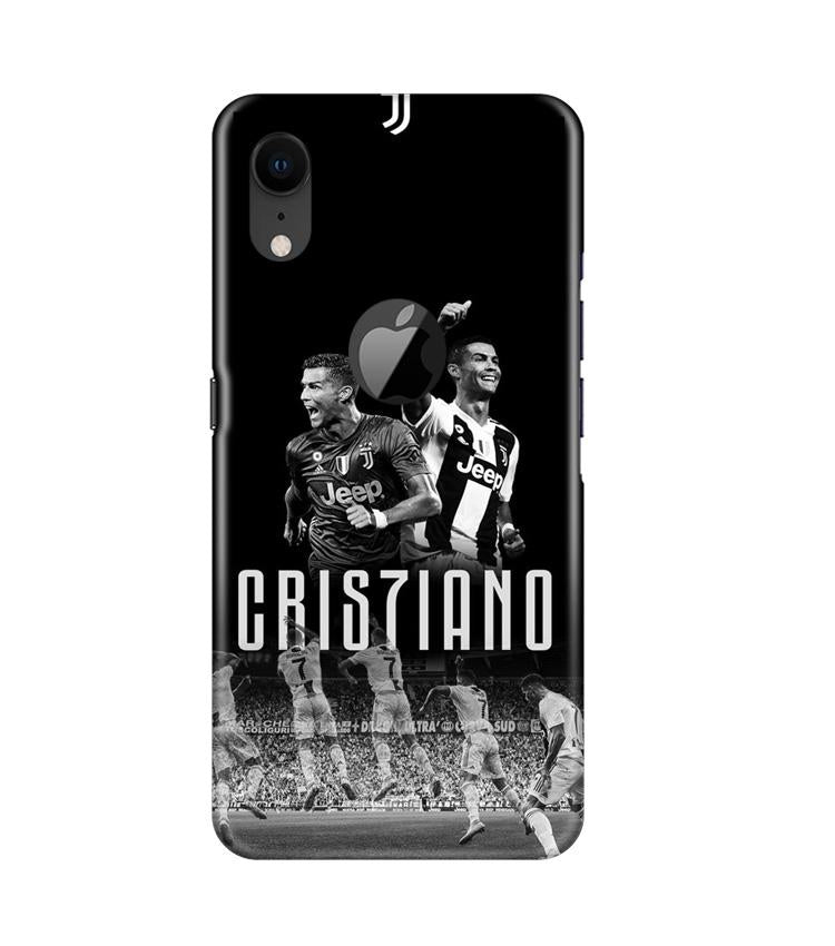 Cristiano Mobile Back Case for iPhone Xr Logo Cut (Design - 165) Cristiano Case for iPhone Xr Logo Cut (Design - 165)