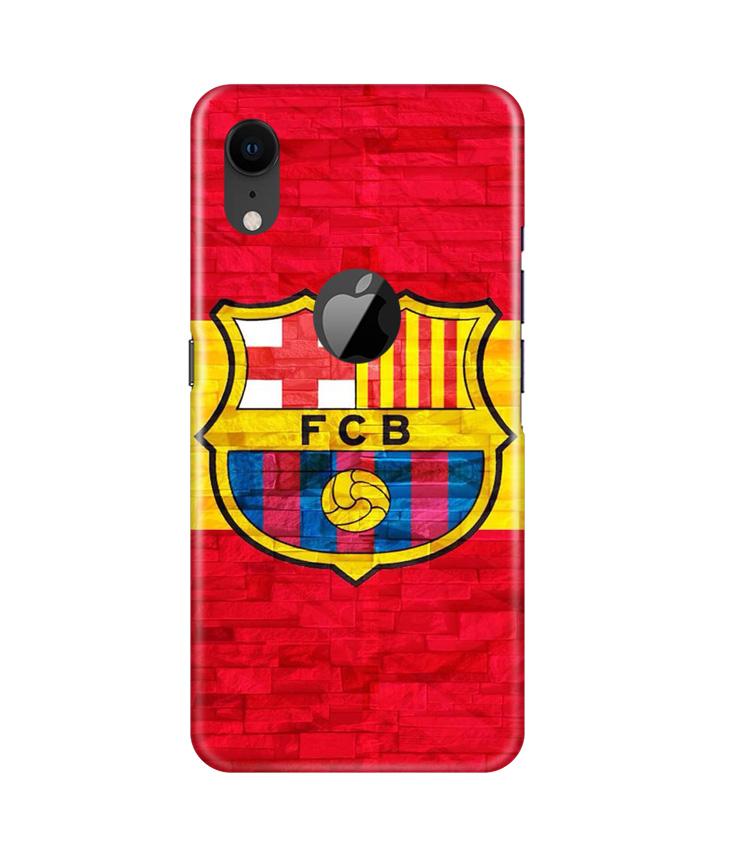 FCB Football Mobile Back Case for iPhone Xr Logo Cut (Design - 174) FCB Football Case for iPhone Xr Logo Cut (Design - 174)