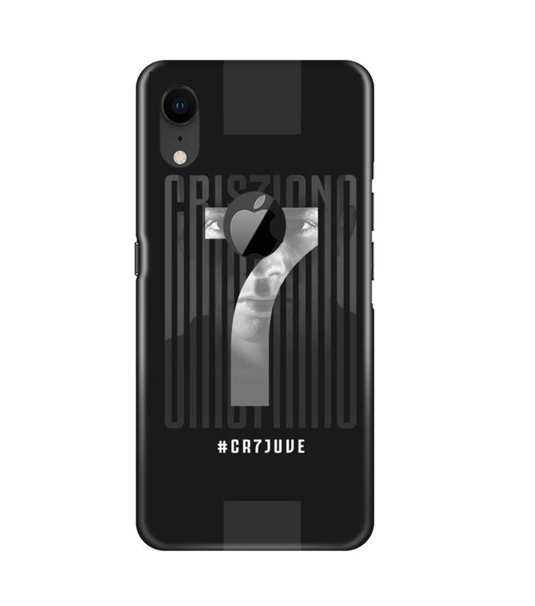 Cristiano Mobile Back Case for iPhone Xr Logo Cut (Design - 175) Cristiano Case for iPhone Xr Logo Cut (Design - 175)