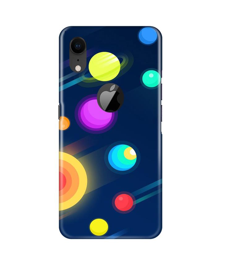 Solar Planet Mobile Back Case for iPhone Xr Logo Cut (Design - 197) Solar Planet Case for iPhone Xr Logo Cut (Design - 197)
