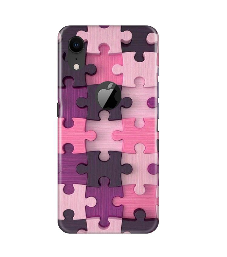 Puzzle Mobile Back Case for iPhone Xr Logo Cut (Design - 199) Puzzle Case for iPhone Xr Logo Cut (Design - 199)