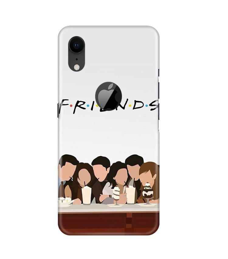 Friends Mobile Back Case for iPhone Xr Logo Cut (Design - 200) Friends Case for iPhone Xr Logo Cut (Design - 200)