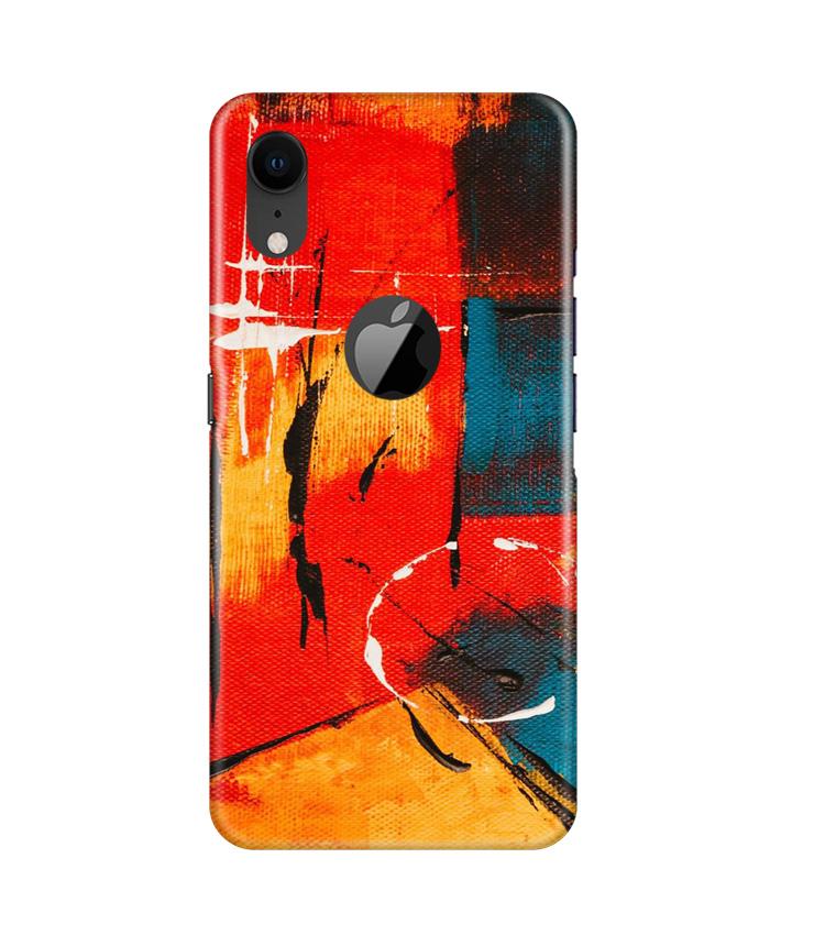 Modern Art Mobile Back Case for iPhone Xr Logo Cut (Design - 239) Modern Art Case for iPhone Xr Logo Cut (Design No. 239)
