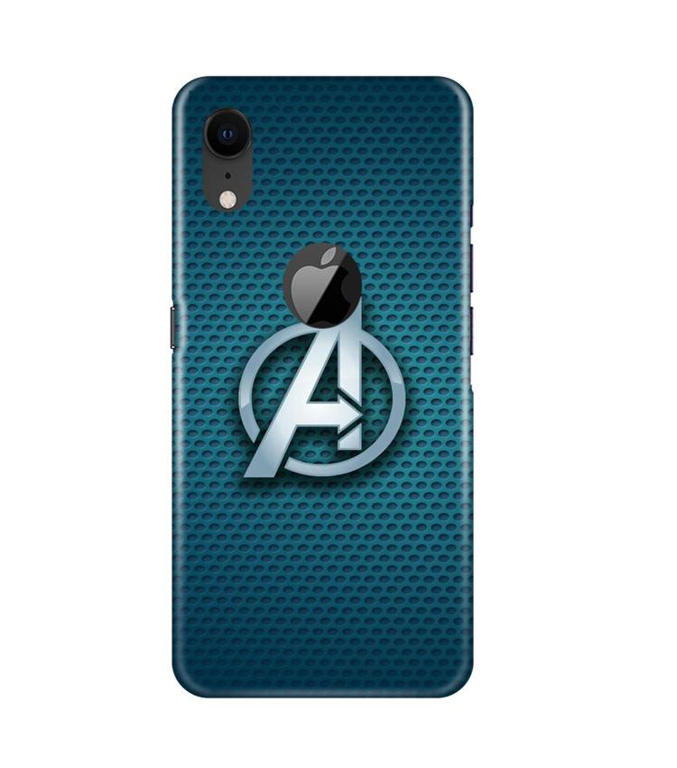Avengers Mobile Back Case for iPhone Xr Logo Cut (Design - 246) Avengers Case for iPhone Xr Logo Cut (Design No. 246)