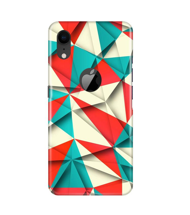 Modern Art Mobile Back Case for iPhone Xr Logo Cut (Design - 271) Modern Art Case for iPhone Xr Logo Cut (Design No. 271)