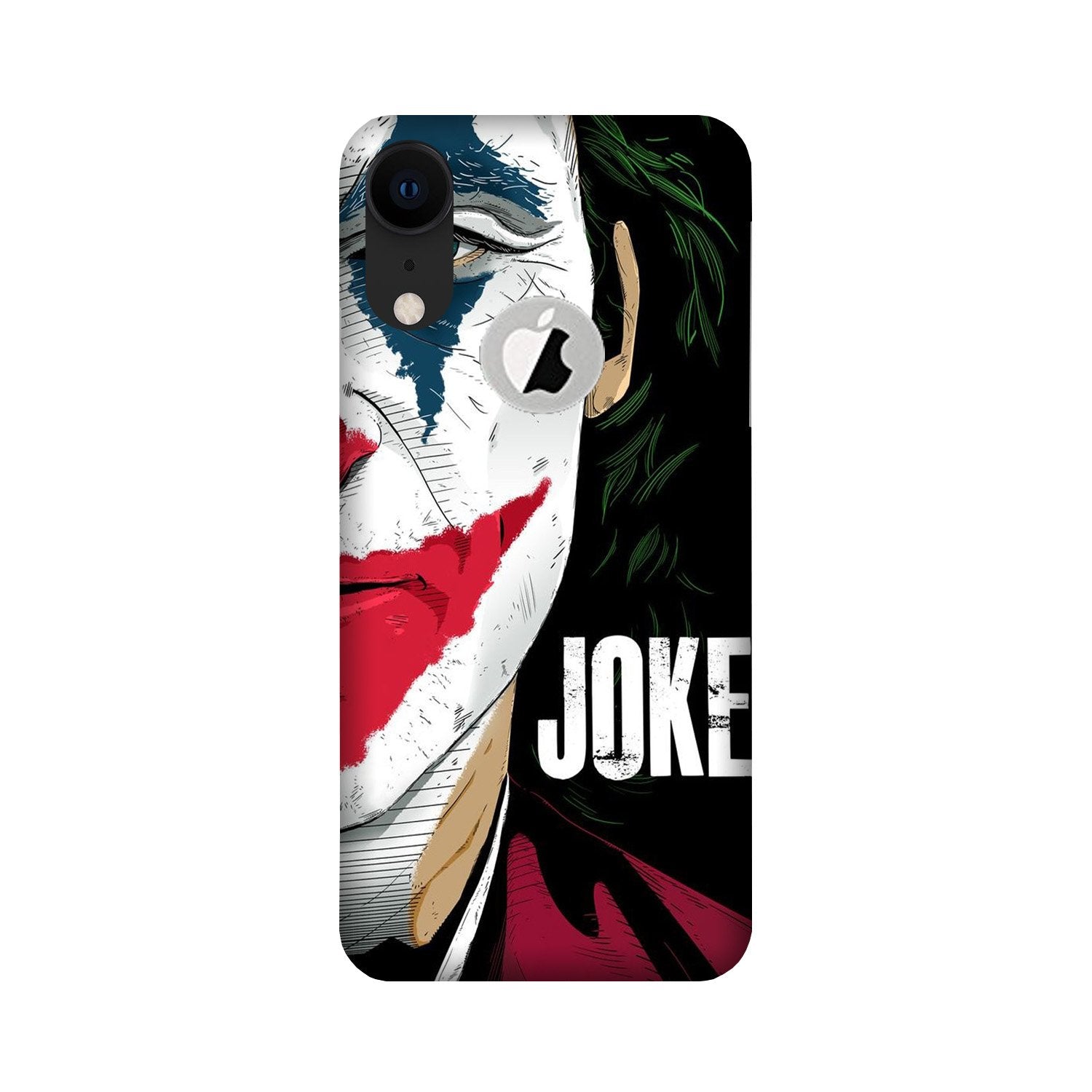 Joker Mobile Back Case for iPhone Xr logo cut (Design - 301) Joker Mobile Back Case for iPhone Xr logo cut (Design - 301)