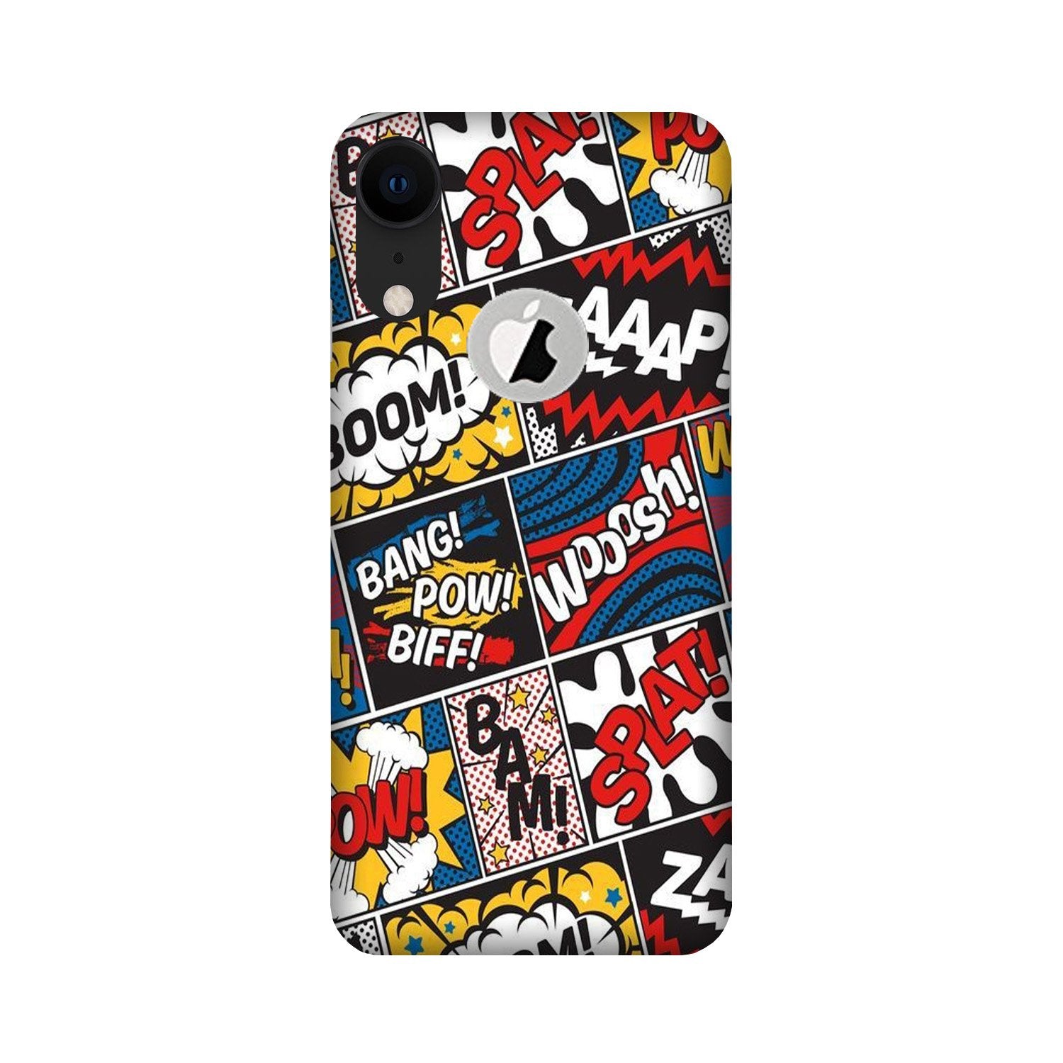 Boom Mobile Back Case for iPhone Xr logo cut (Design - 302) Boom Mobile Back Case for iPhone Xr logo cut (Design - 302)