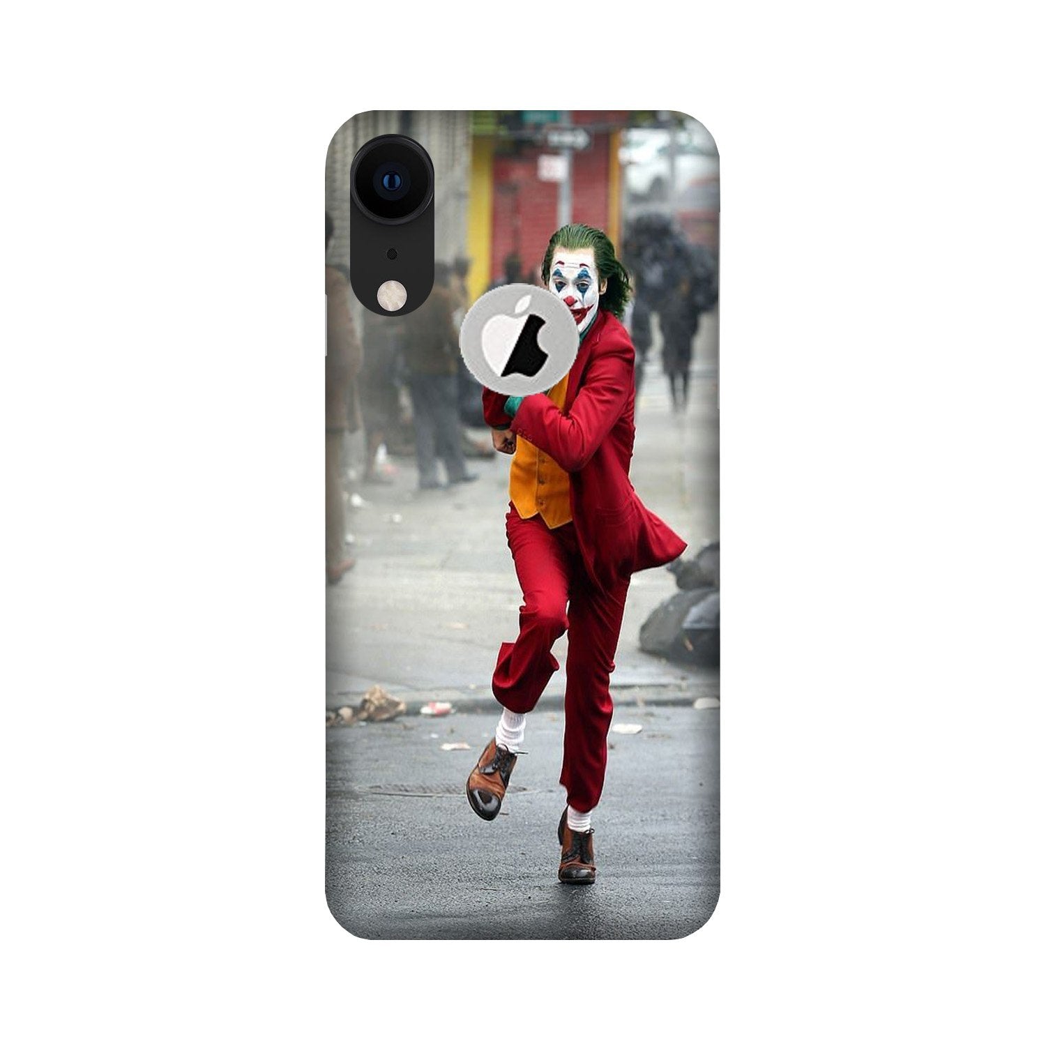 Joker Mobile Back Case for iPhone Xr logo cut (Design - 303) Joker Mobile Back Case for iPhone Xr logo cut (Design - 303)