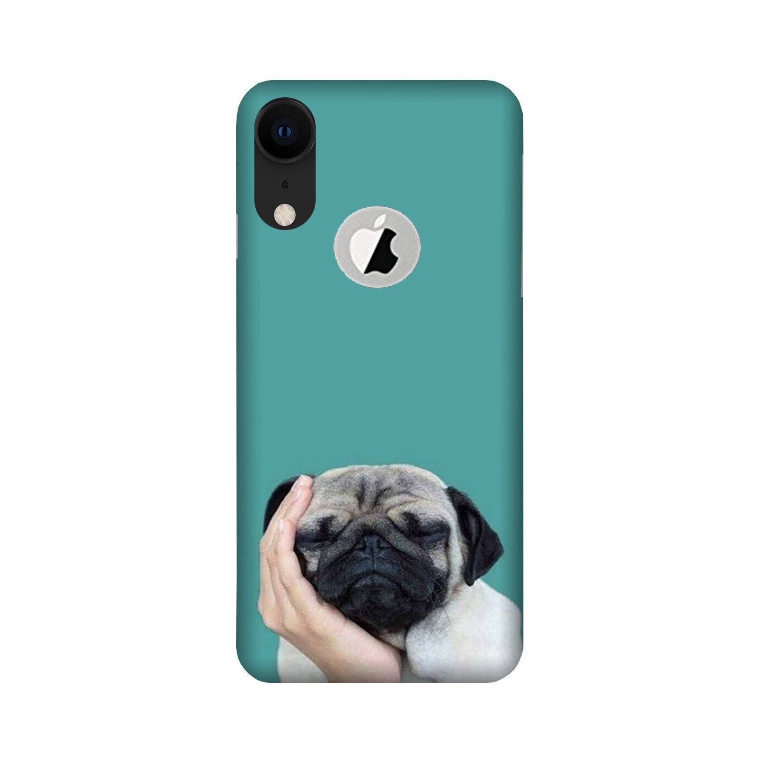 Puppy Mobile Back Case for iPhone Xr logo cut (Design - 333) Puppy Mobile Back Case for iPhone Xr logo cut (Design - 333)