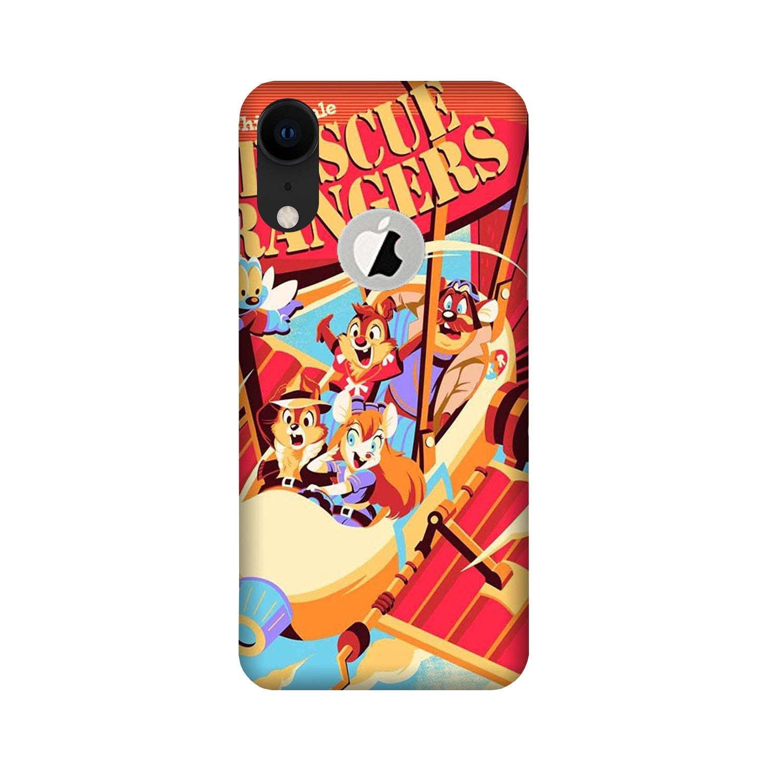 Rescue Rangers Mobile Back Case for iPhone Xr logo cut (Design - 341) Rescue Rangers Mobile Back Case for iPhone Xr logo cut (Design - 341)