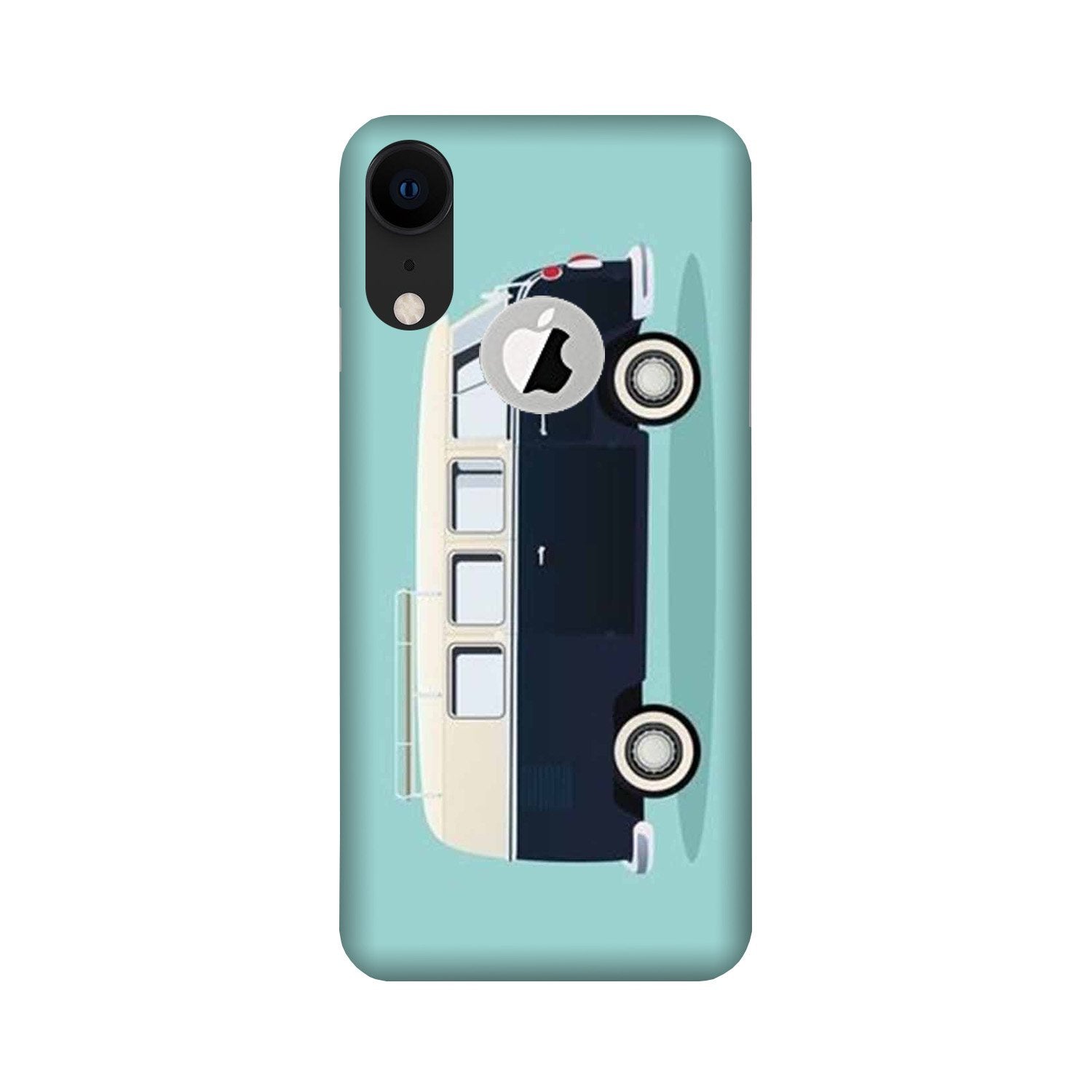 Travel Bus Mobile Back Case for iPhone Xr logo cut (Design - 379) Travel Bus Mobile Back Case for iPhone Xr logo cut (Design - 379)
