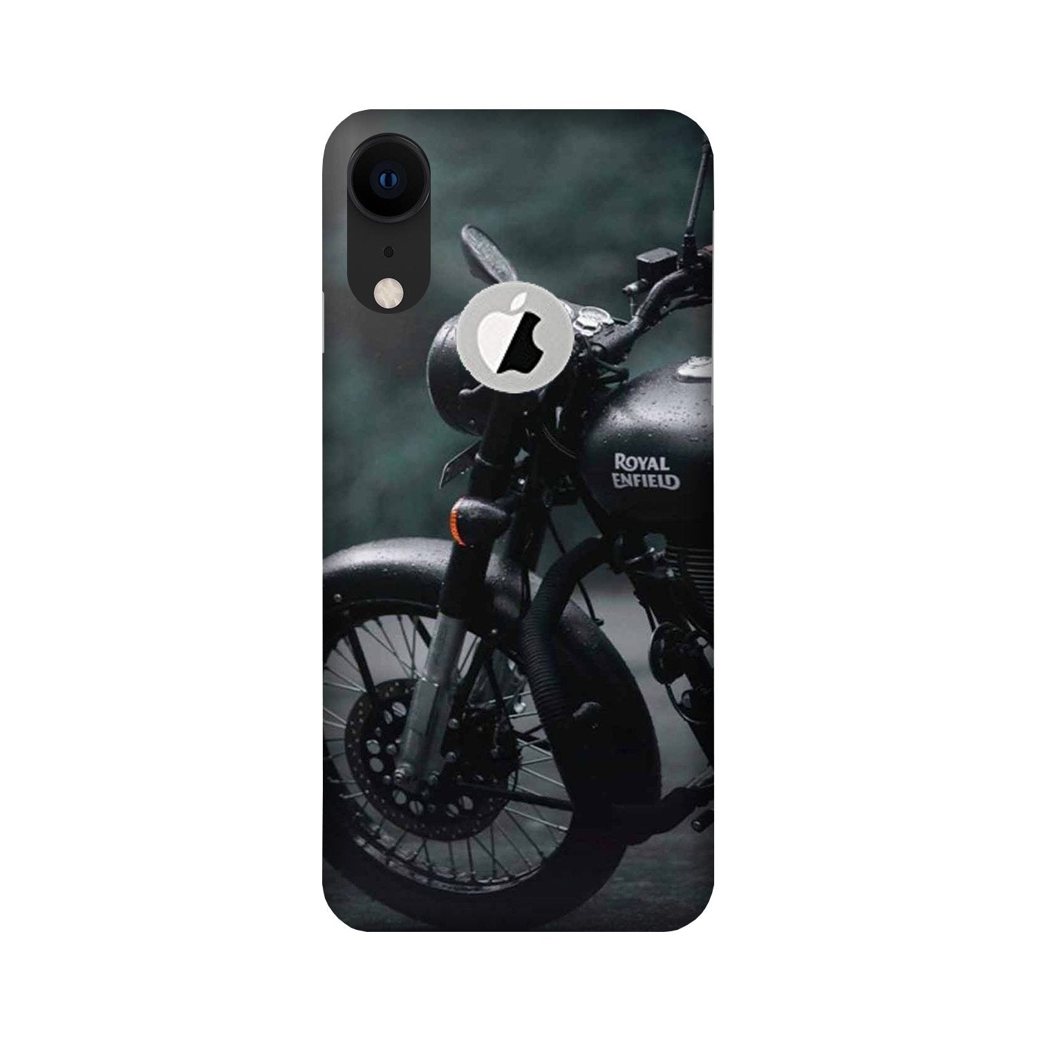 Royal Enfield Mobile Back Case for iPhone Xr logo cut (Design - 380) Royal Enfield Mobile Back Case for iPhone Xr logo cut (Design - 380)