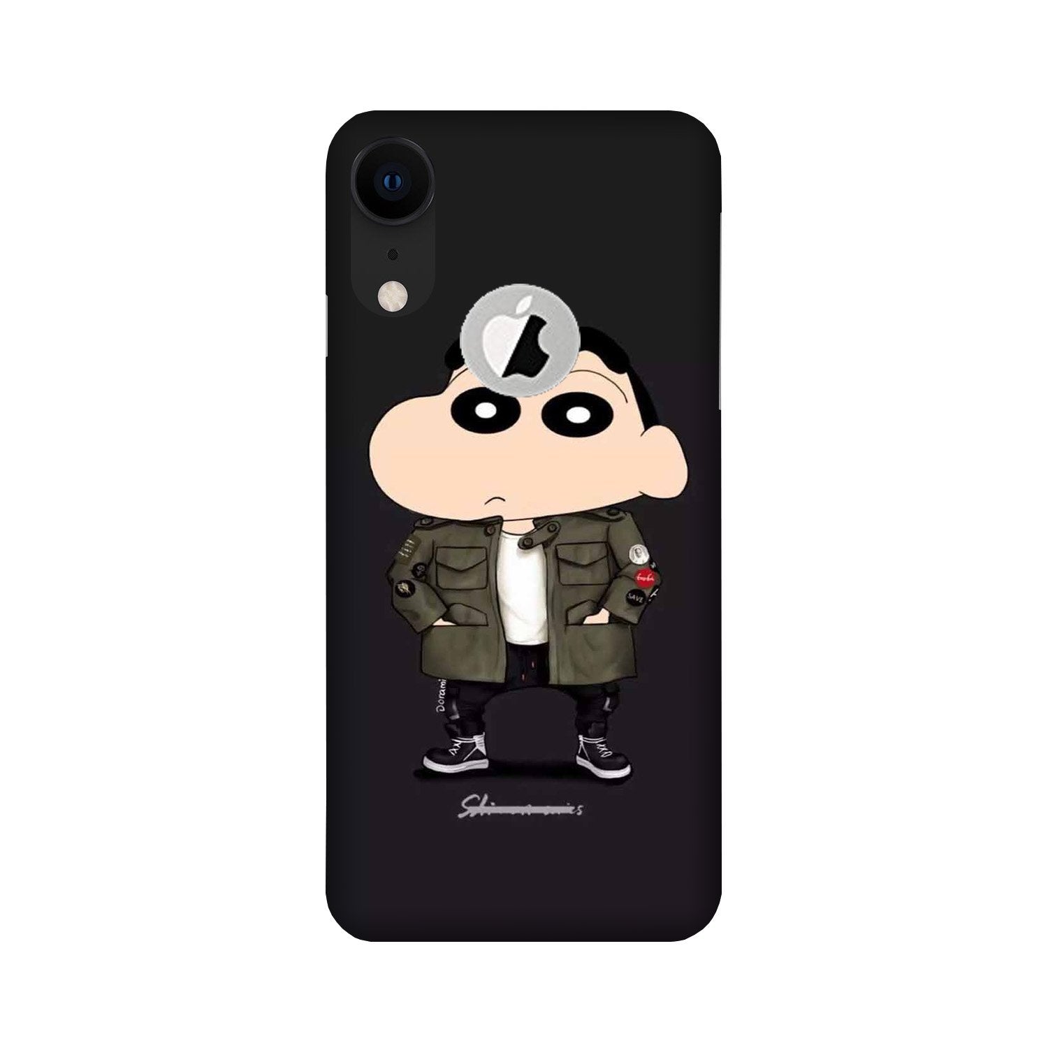 Shin Chan Mobile Back Case for iPhone Xr logo cut (Design - 391) Shin Chan Mobile Back Case for iPhone Xr logo cut (Design - 391)