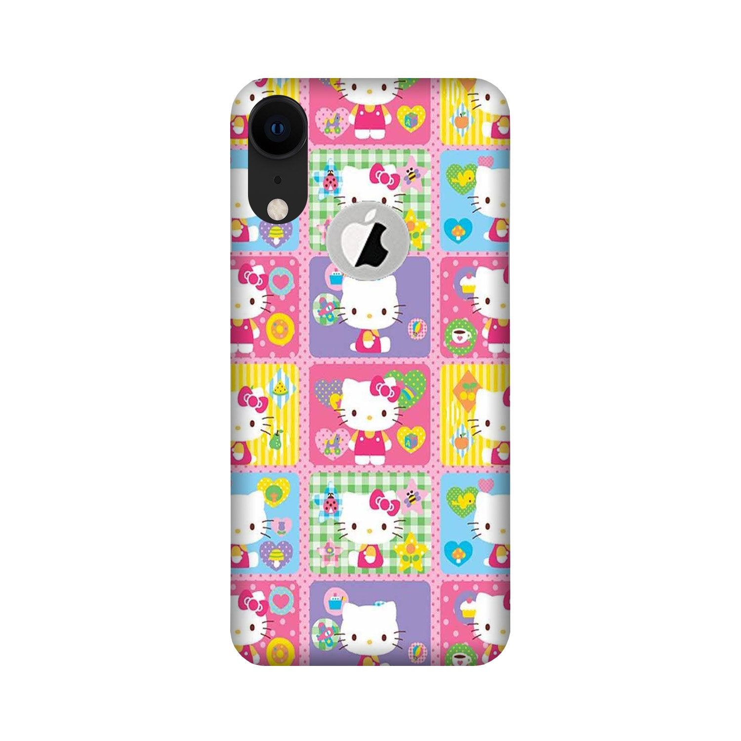 Kitty Mobile Back Case for iPhone Xr logo cut (Design - 400) Kitty Mobile Back Case for iPhone Xr logo cut (Design - 400)
