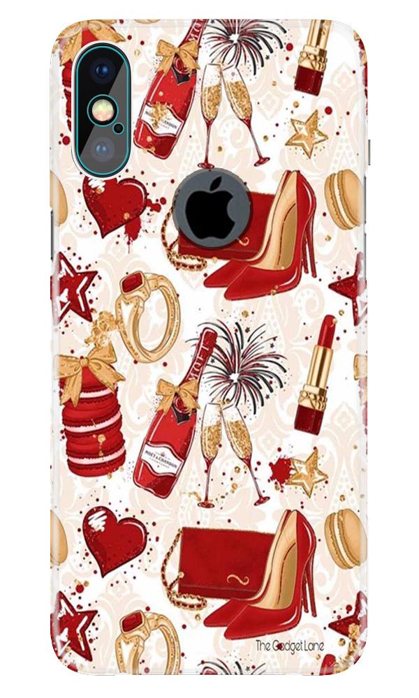 Girlish Mobile Back Case for iPhone X logo cut (Design - 312) Girlish Mobile Back Case for iPhone X logo cut (Design - 312)