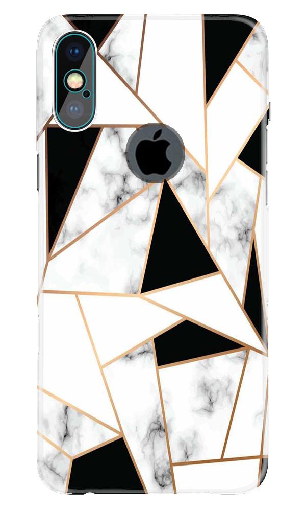 Marble Texture Mobile Back Case for iPhone X logo cut (Design - 322) Marble Texture Mobile Back Case for iPhone X logo cut (Design - 322)