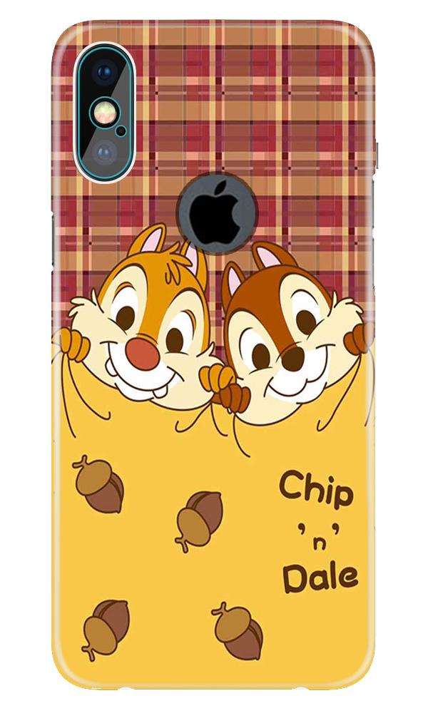 Chip n Dale Mobile Back Case for iPhone X logo cut (Design - 342) Chip n Dale Mobile Back Case for iPhone X logo cut (Design - 342)