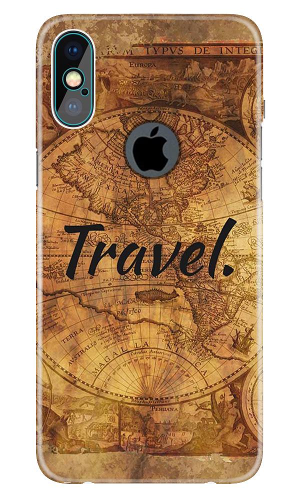 Travel Mobile Back Case for iPhone X logo cut (Design - 375) Travel Mobile Back Case for iPhone X logo cut (Design - 375)