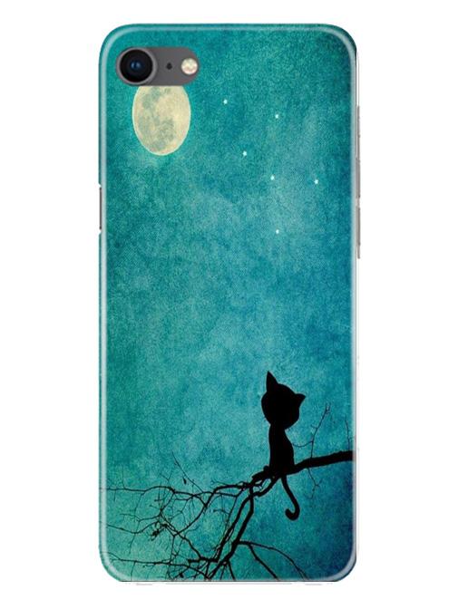 Moon cat Mobile Back Case for iPhone Se 2020 (Design - 70) Moon cat Case for iPhone Se 2020