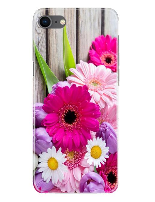 Coloful Daisy2 Mobile Back Case for iPhone Se 2020 (Design - 76) Coloful Daisy2 Case for iPhone Se 2020