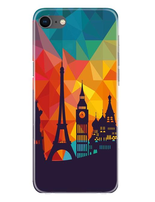 Eiffel Tower2 Mobile Back Case for iPhone Se 2020 (Design - 91) Eiffel Tower2 Case for iPhone Se 2020
