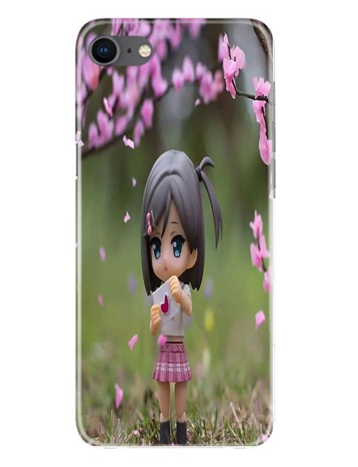 Cute Girl Mobile Back Case for iPhone Se 2020 (Design - 92) Cute Girl Case for iPhone Se 2020