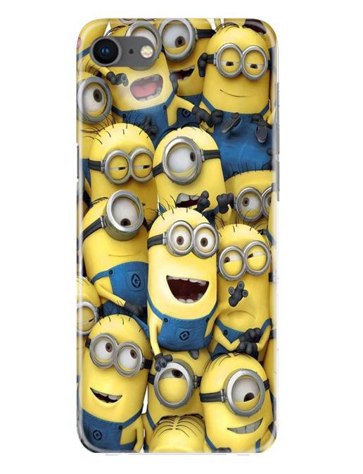 Minions Mobile Back Case for iPhone Se 2020 (Design - 127) Minions Case for iPhone Se 2020 (Design - 127)