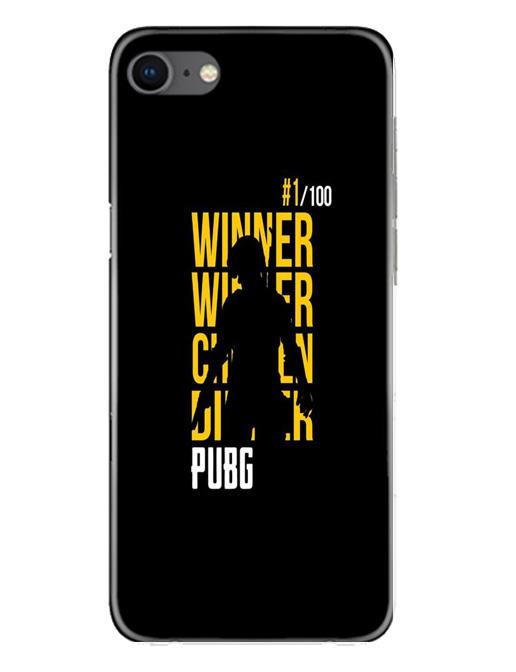 Pubg Winner Winner Mobile Back Case for iPhone Se 2020 (Design - 177) Pubg Winner Winner Case for iPhone Se 2020 (Design - 177)