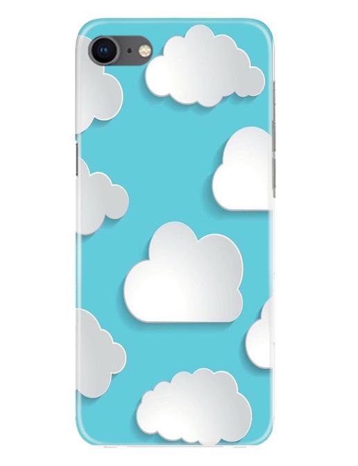 Clouds Mobile Back Case for iPhone Se 2020 (Design - 210) Clouds Case for iPhone Se 2020 (Design No. 210)