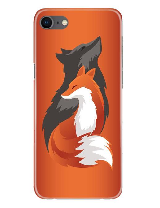 Wolf Mobile Back Case for iPhone Se 2020 (Design - 224) Wolf Case for iPhone Se 2020 (Design No. 224)