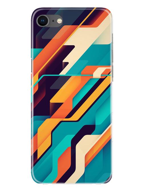 Modern Art Mobile Back Case for iPhone Se 2020 (Design - 233) Modern Art Case for iPhone Se 2020 (Design No. 233)