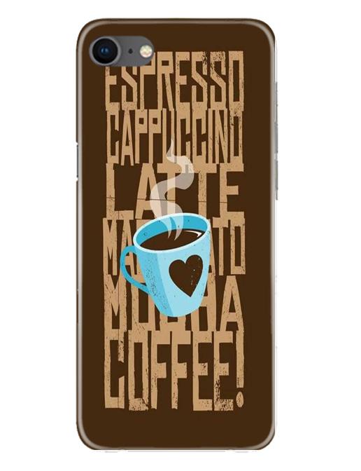 Love Coffee Mobile Back Case for iPhone Se 2020 (Design - 351) Love Coffee Mobile Back Case for iPhone Se 2020 (Design - 351)