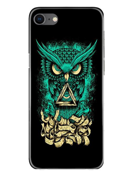 Owl Mobile Back Case for iPhone Se 2020 (Design - 358) Owl Mobile Back Case for iPhone Se 2020 (Design - 358)