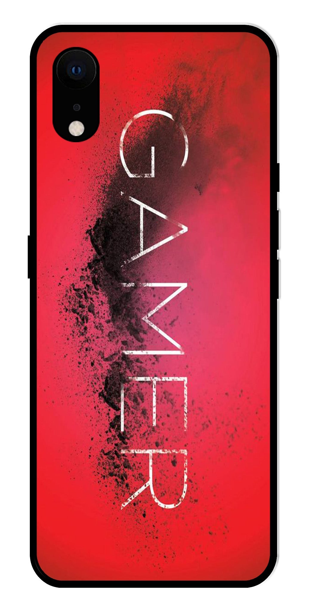 Gamer Pattern Metal Mobile Case for iPhone XR Metal Case Gamer Pattern Metal Mobile Case for iPhone XR Metal Case (Design No -41)