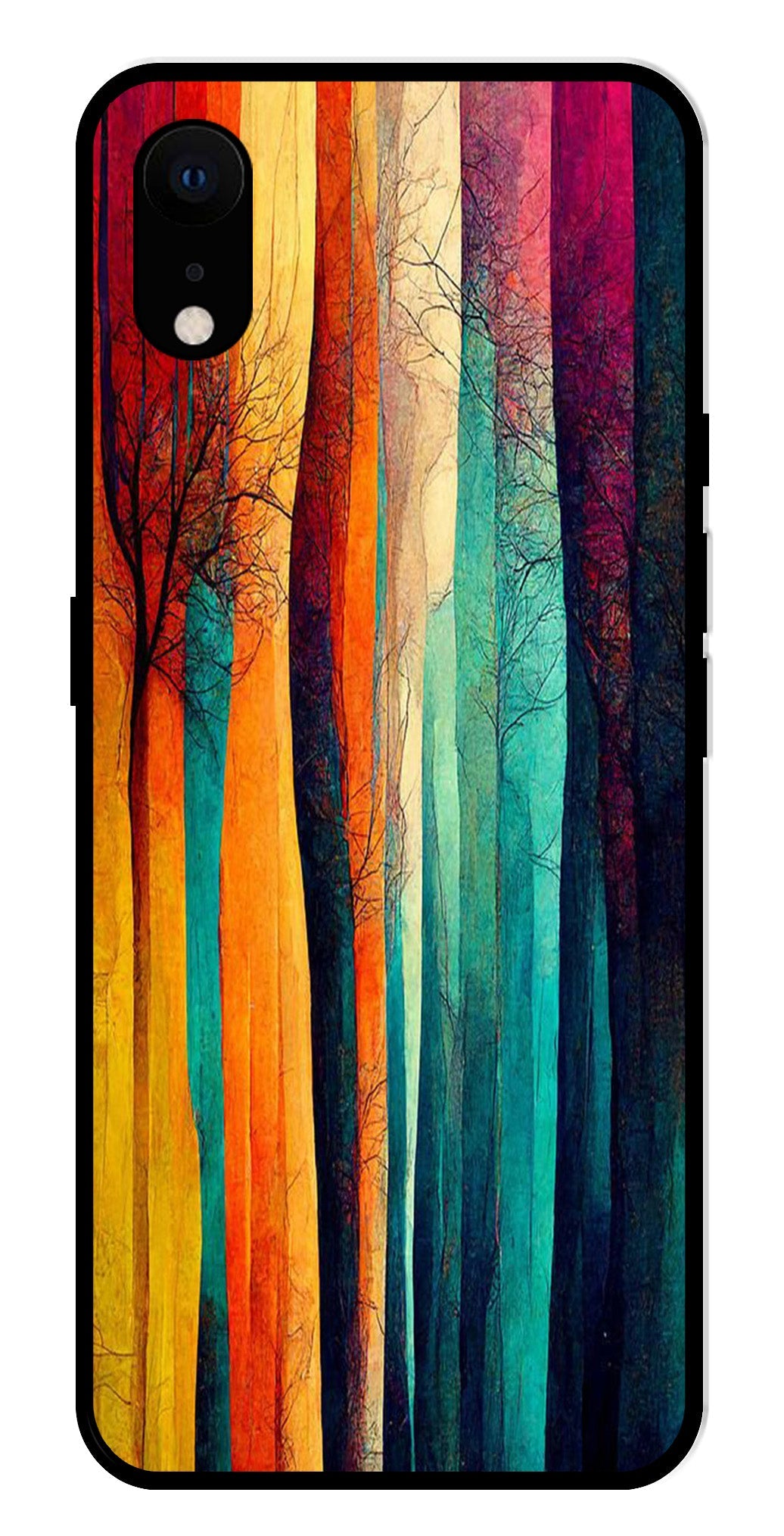 Modern Art Colorful Metal Mobile Case for iPhone XR Metal Case Modern Art Colorful Metal Mobile Case for iPhone XR Metal Case (Design No -47)