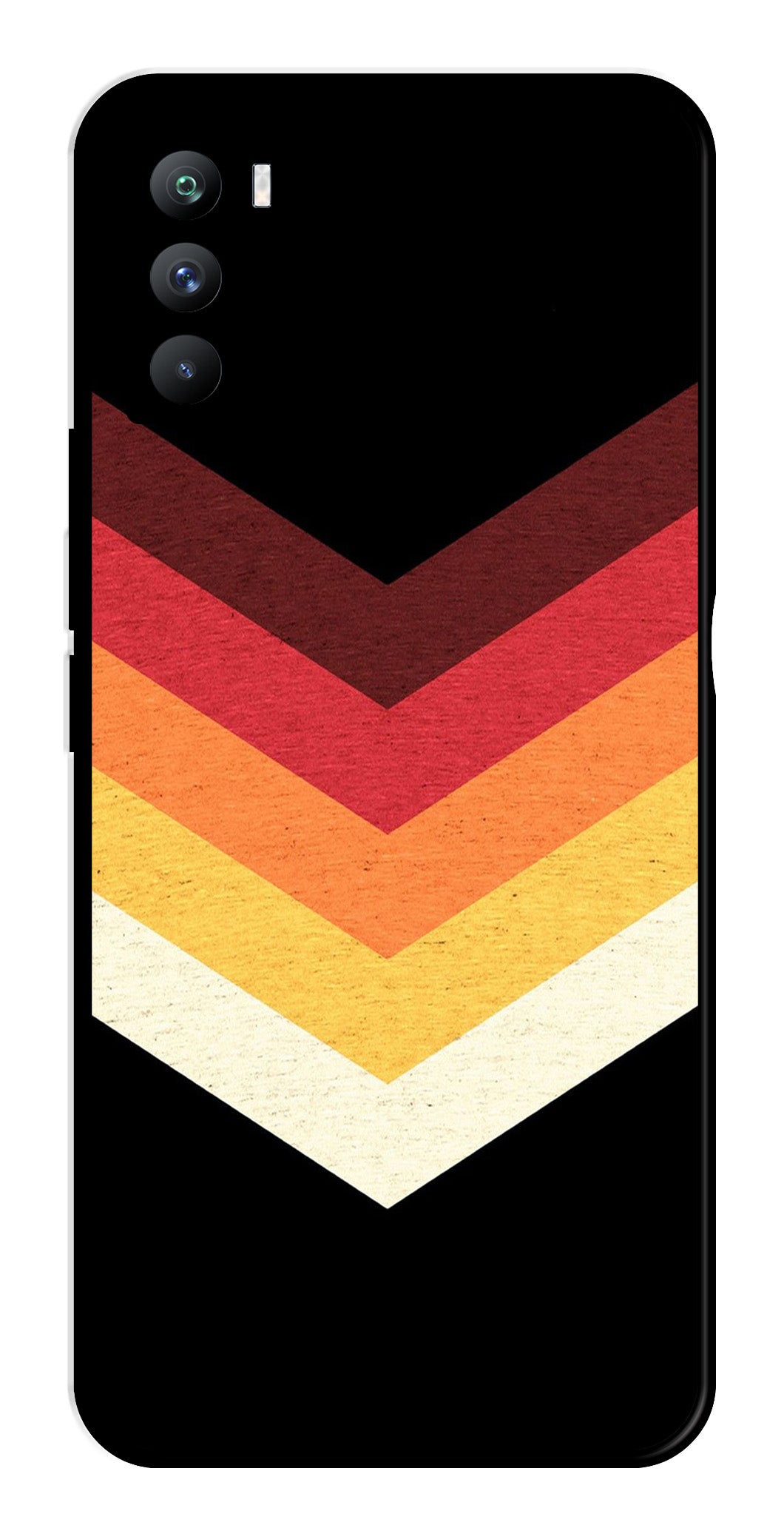 MultiColor Arrow Metal Mobile Case for iQOO 9 SE 5G MultiColor Arrow Metal Mobile Case for iQOO 9 SE 5G (Design No -04)