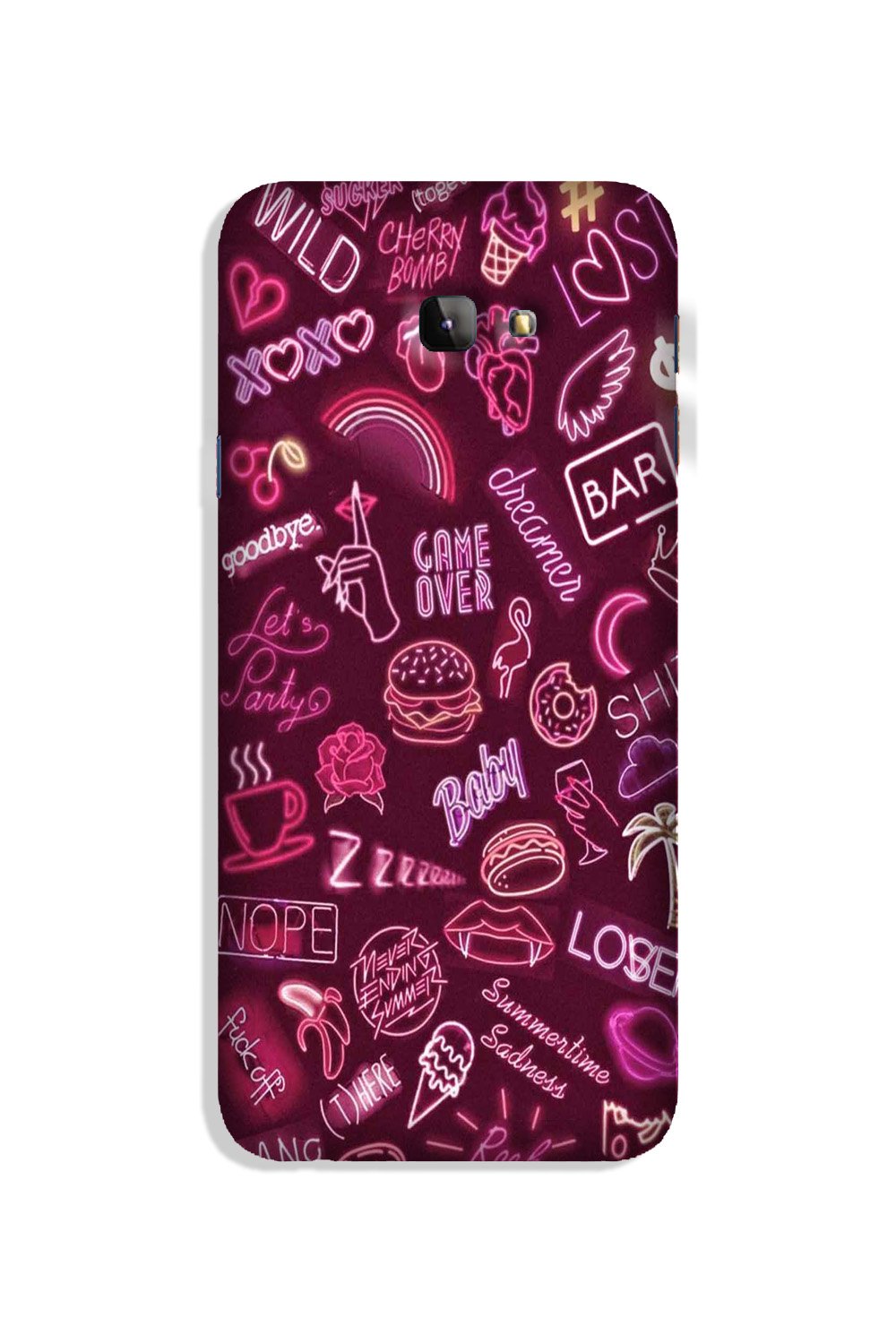 Party Theme Mobile Back Case for Galaxy J4 Plus (Design - 392) Party Theme Mobile Back Case for Galaxy J4 Plus (Design - 392)
