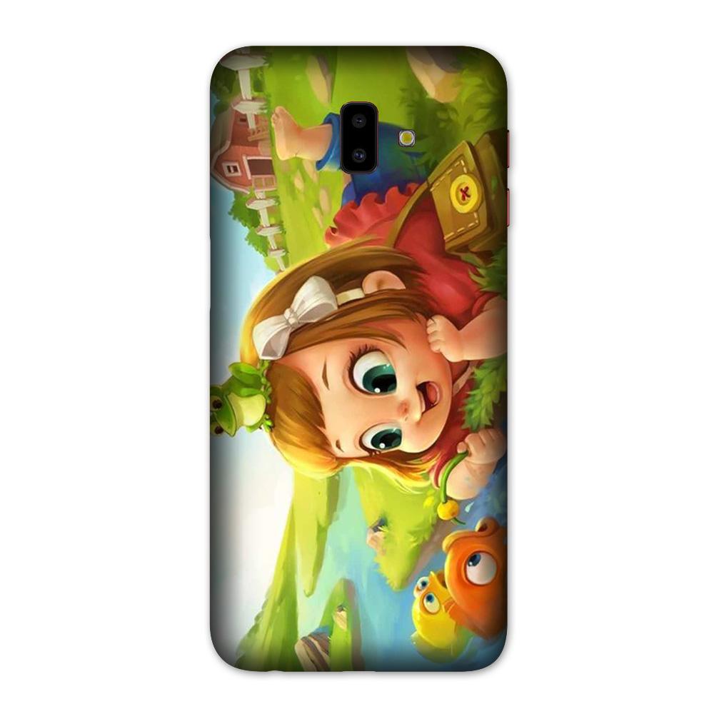 Baby Girl Mobile Back Case for Galaxy J6 Plus (Design - 339) Baby Girl Mobile Back Case for Galaxy J6 Plus (Design - 339)