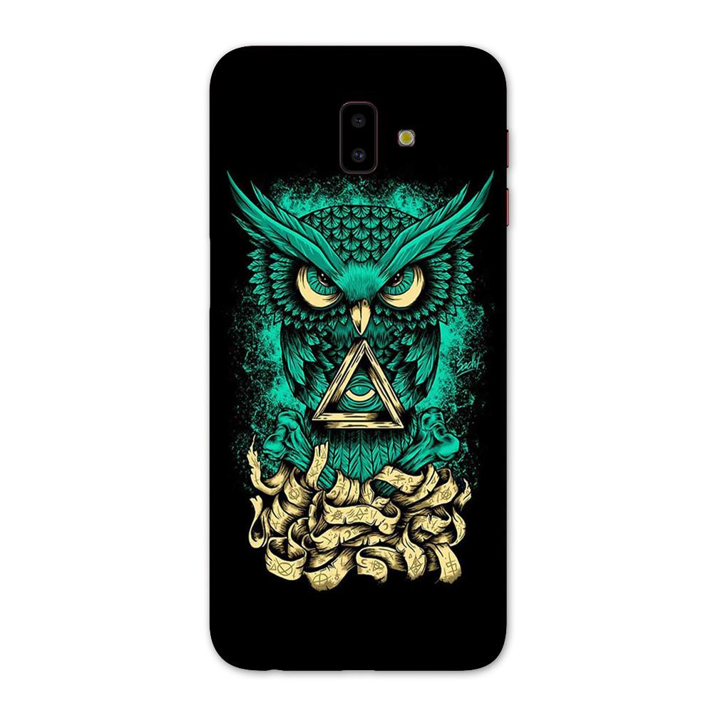 Owl Mobile Back Case for Galaxy J6 Plus (Design - 358) Owl Mobile Back Case for Galaxy J6 Plus (Design - 358)
