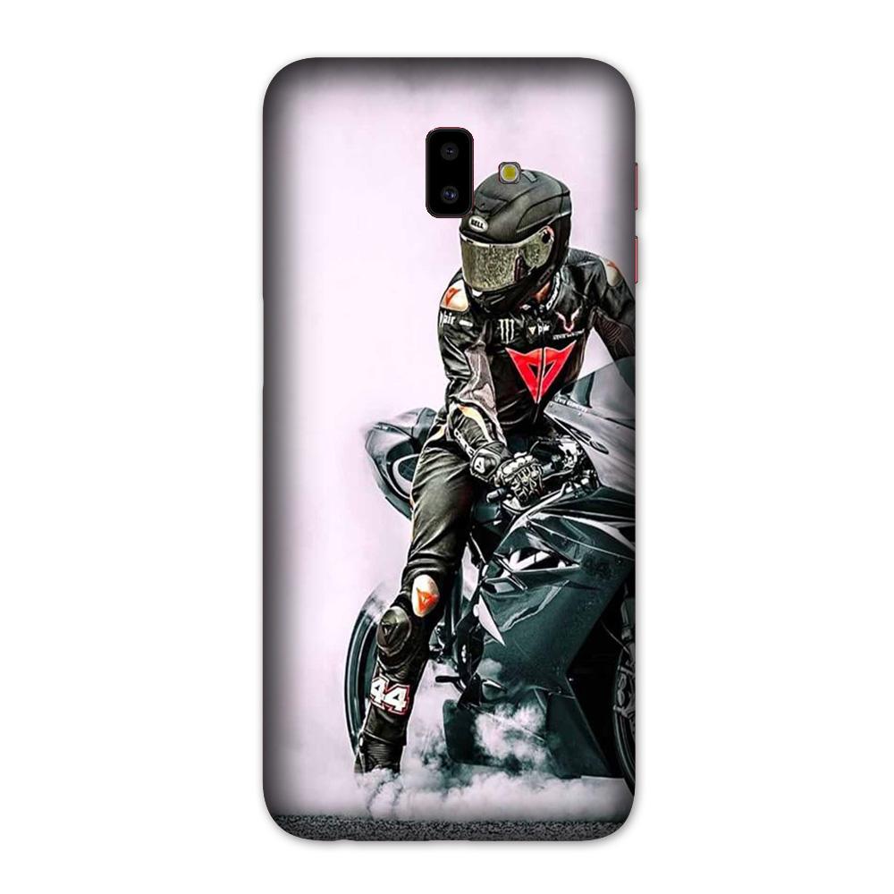 Biker Mobile Back Case for Galaxy J6 Plus (Design - 383) Biker Mobile Back Case for Galaxy J6 Plus (Design - 383)