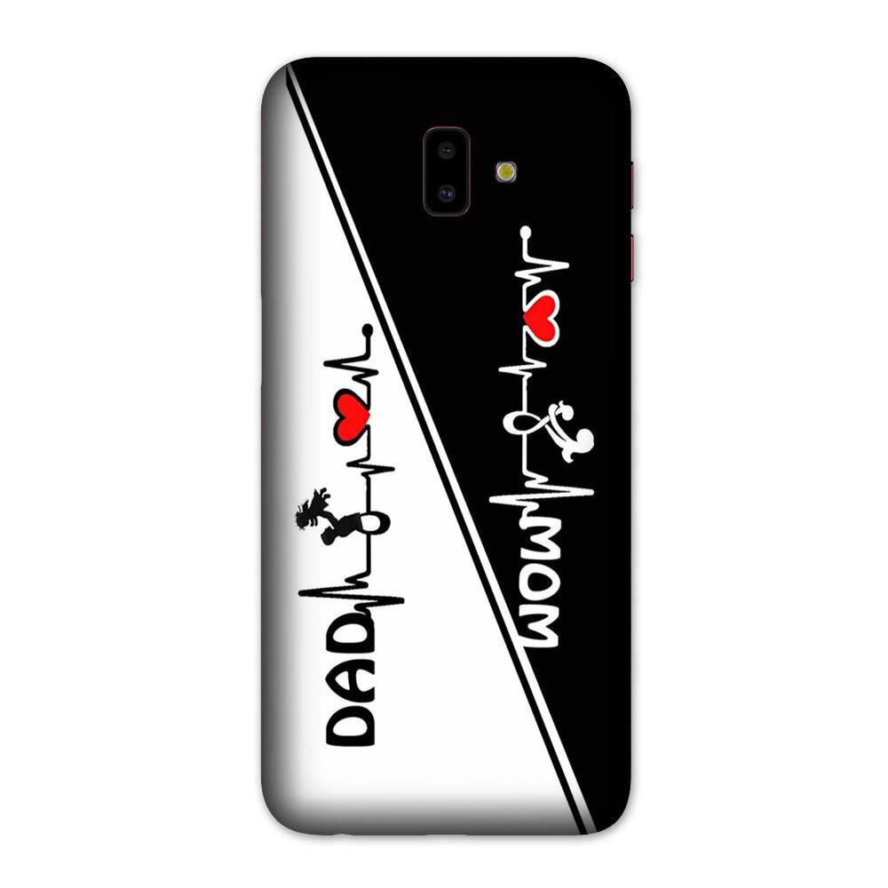 Love Mom Dad Mobile Back Case for Galaxy J6 Plus (Design - 385) Love Mom Dad Mobile Back Case for Galaxy J6 Plus (Design - 385)