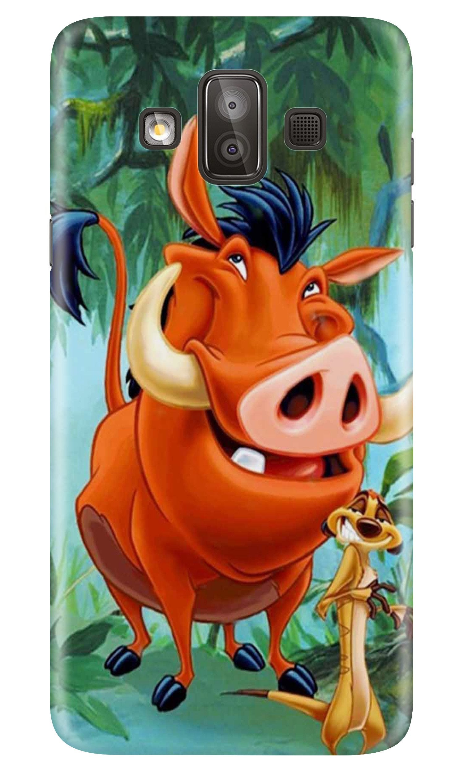 Timon and Pumbaa Mobile Back Case for Galaxy J7 Duo (Design - 305) Timon and Pumbaa Mobile Back Case for Galaxy J7 Duo (Design - 305)