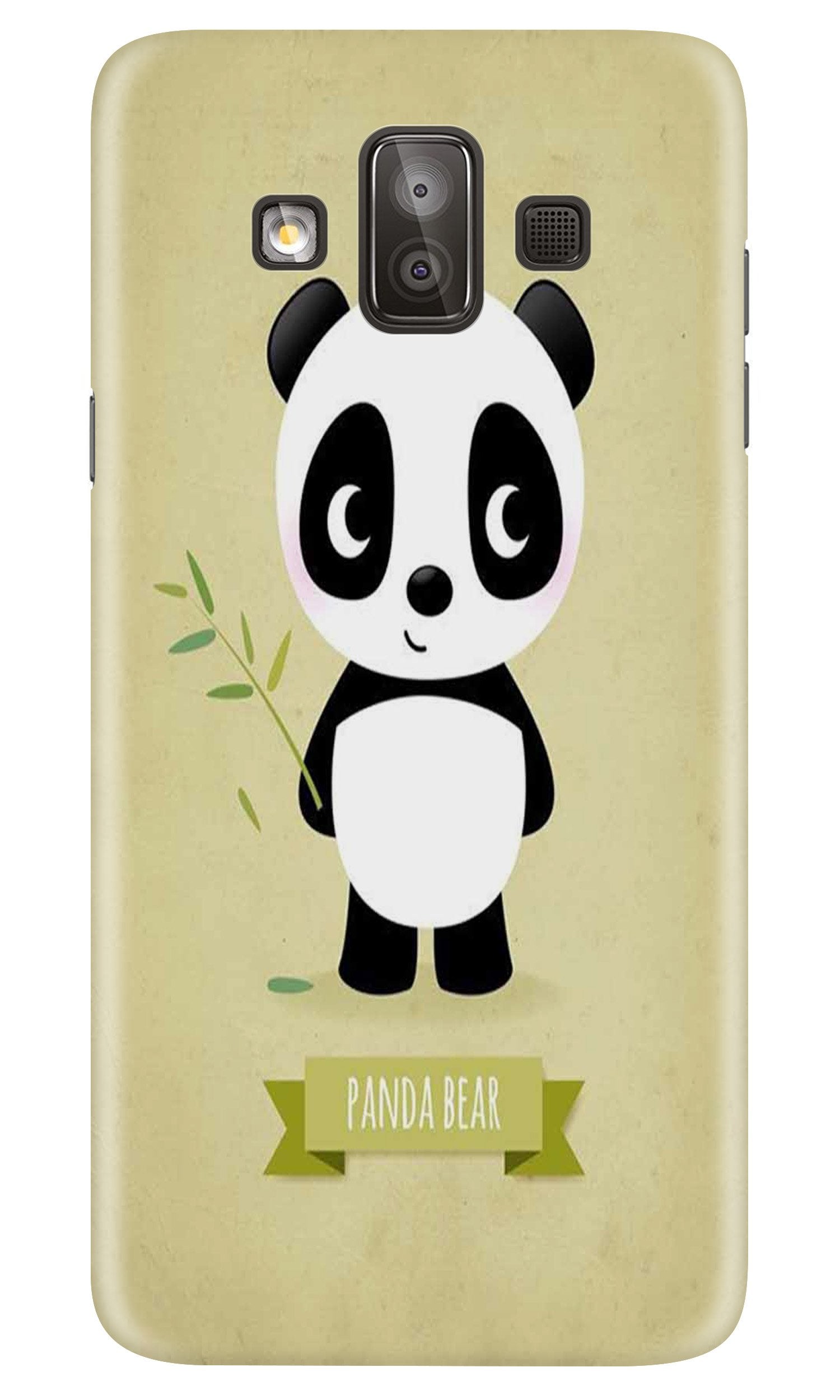 Panda Bear Mobile Back Case for Galaxy J7 Duo (Design - 317) Panda Bear Mobile Back Case for Galaxy J7 Duo (Design - 317)