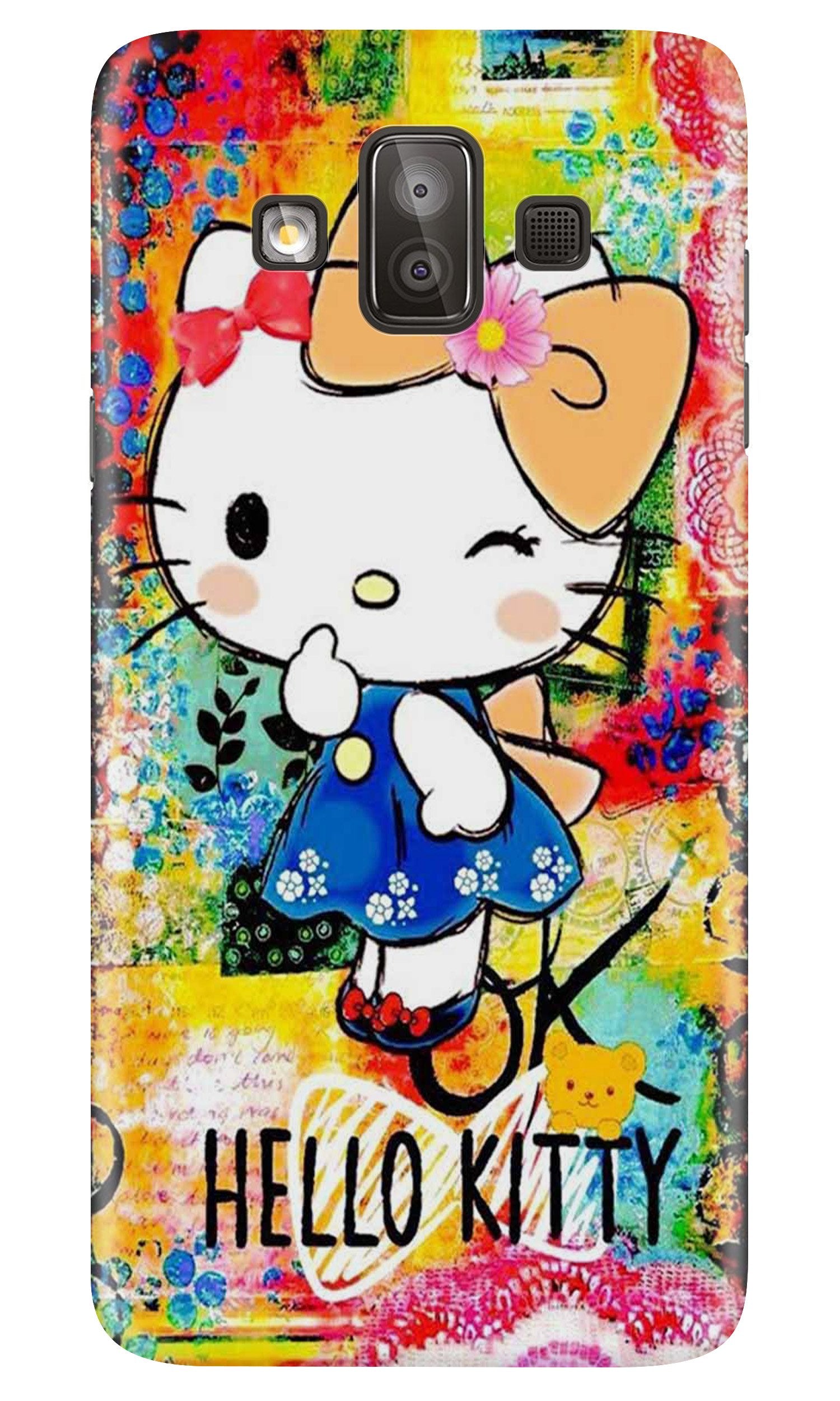 Hello Kitty Mobile Back Case for Galaxy J7 Duo (Design - 362) Hello Kitty Mobile Back Case for Galaxy J7 Duo (Design - 362)