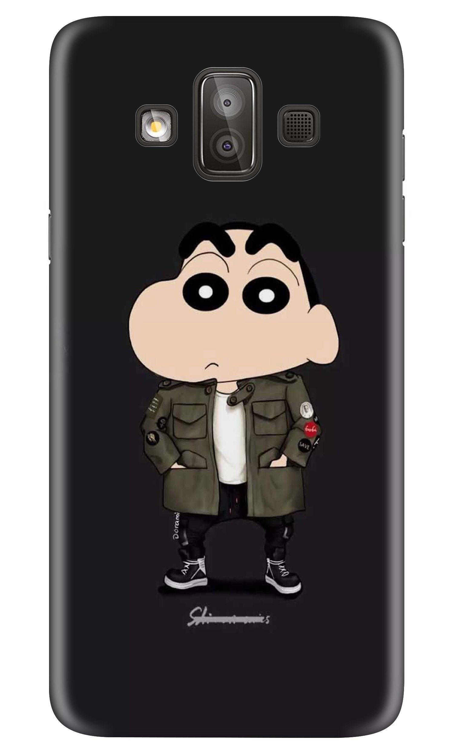 Shin Chan Mobile Back Case for Galaxy J7 Duo (Design - 391) Shin Chan Mobile Back Case for Galaxy J7 Duo (Design - 391)
