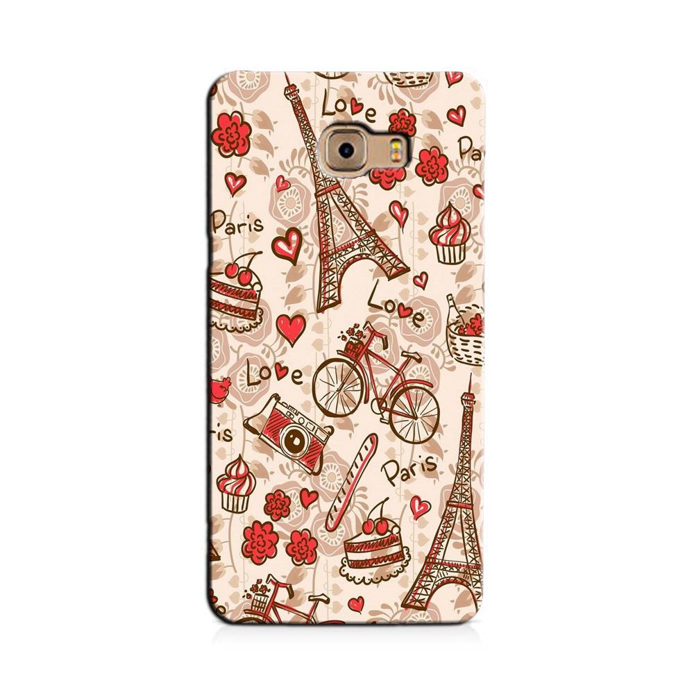 Love Paris Case for Galaxy C7/ C7 Pro (Design - 103) Love Paris Case for Galaxy C7/ C7 Pro (Design - 103)
