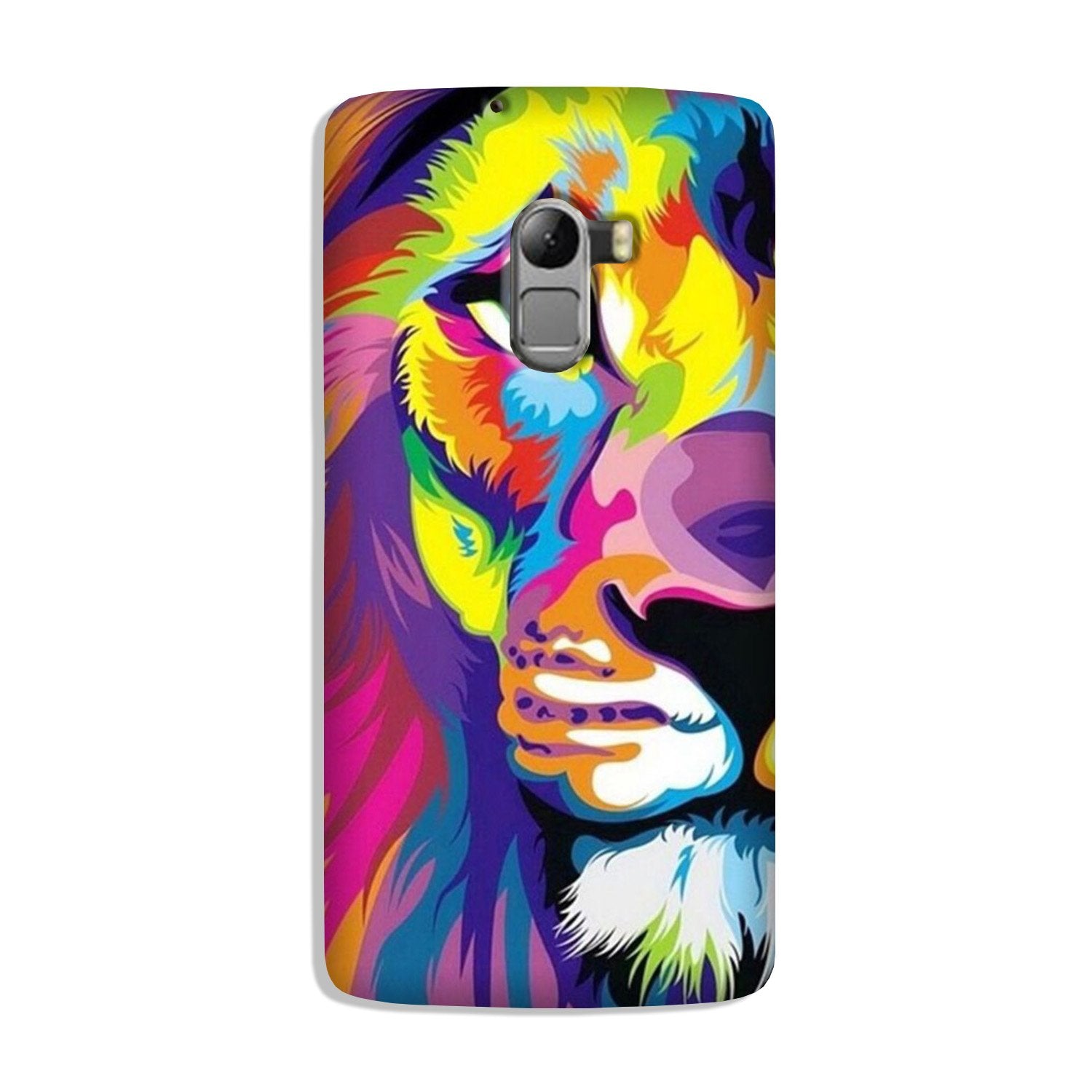 Colorful Lion Case for Lenovo K4 Note (Design - 110) Colorful Lion Case for Lenovo K4 Note (Design - 110)