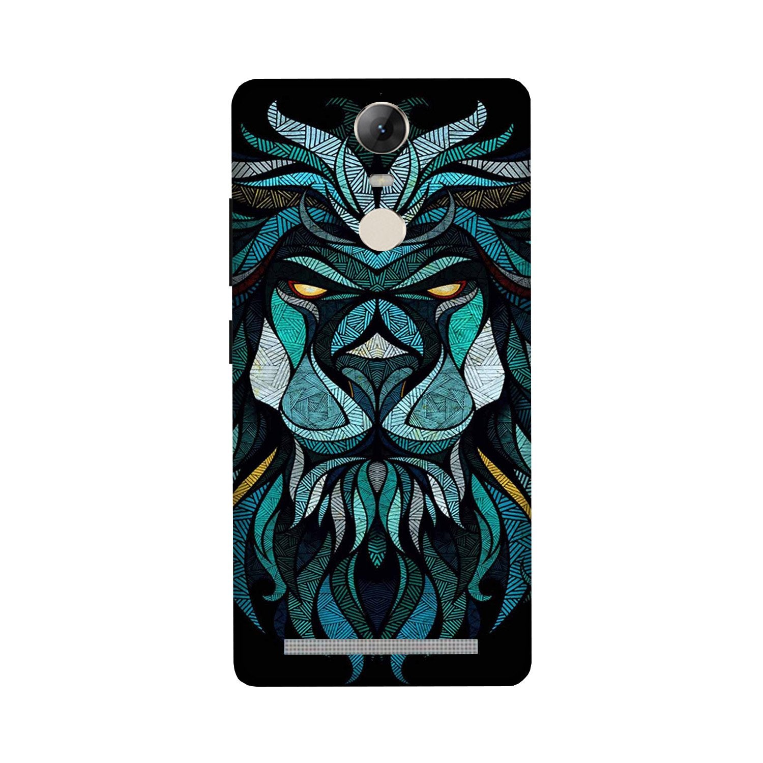 Lion Mobile Back Case for Lenovo Vibe K5 Note (Design - 314) Lion Mobile Back Case for Lenovo Vibe K5 Note (Design - 314)