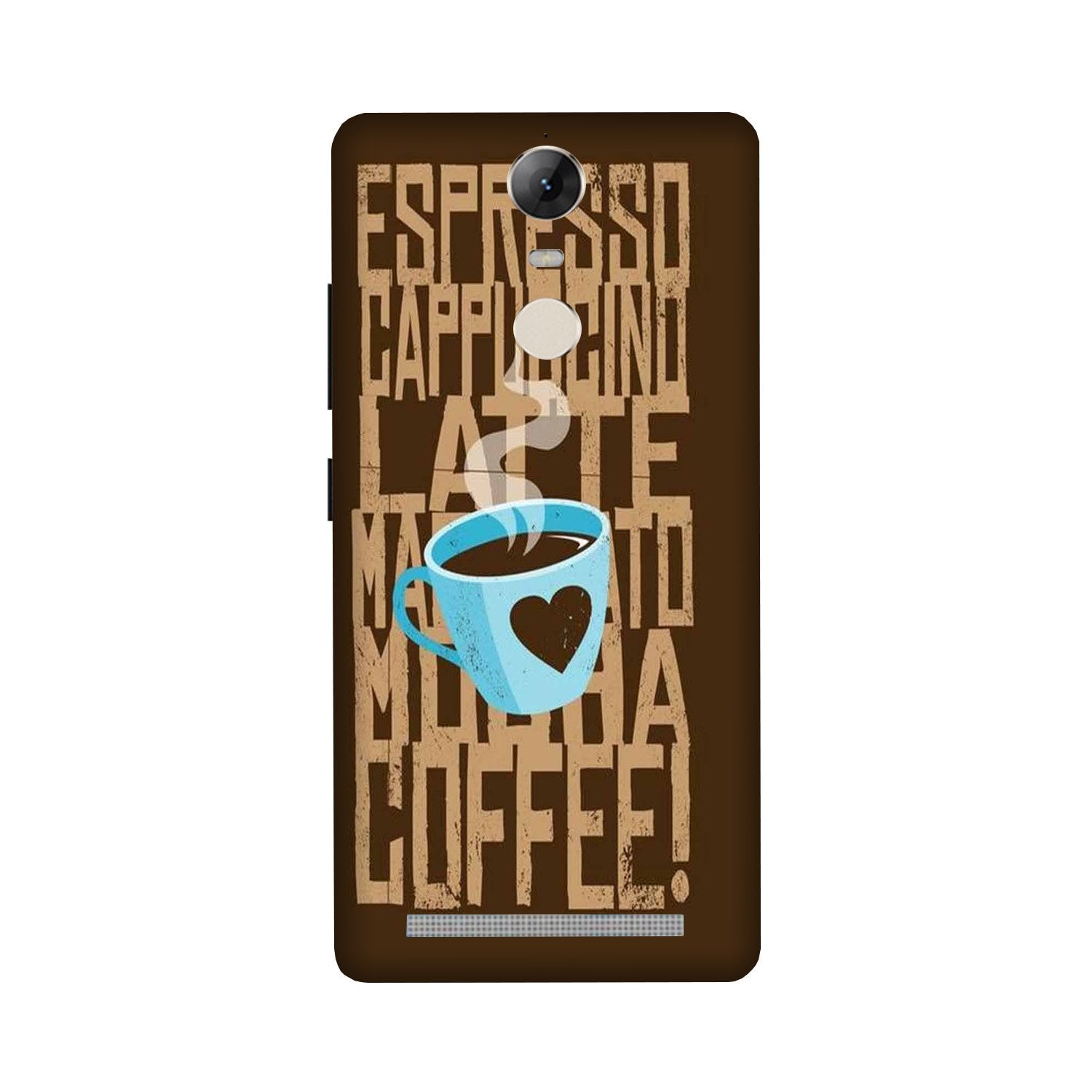 Love Coffee Mobile Back Case for Lenovo Vibe K5 Note (Design - 351) Love Coffee Mobile Back Case for Lenovo Vibe K5 Note (Design - 351)